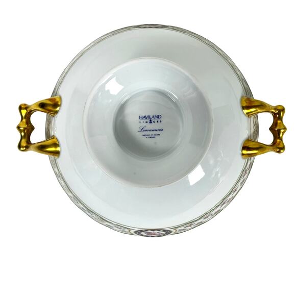 Haviland Limoges "Louveciennes" Round Soup Tureen 9.25" France-Pristine Mint! - Picture 10 of 13